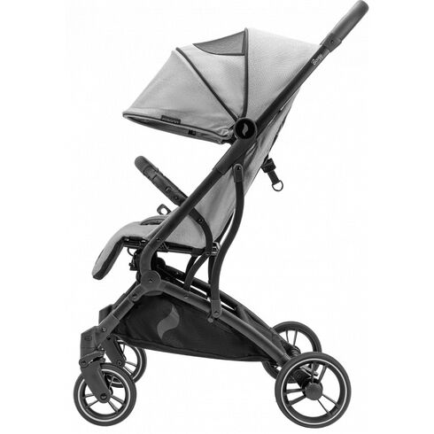 Carucior ultra compact Boogy - troler Cloud Osann, Culoare: Gri deschis,poza 2  - ExclusivMAG.ro Carucior ultra compact Boogy - troler Cloud Osann, Culoare: Gri deschis,poza 2