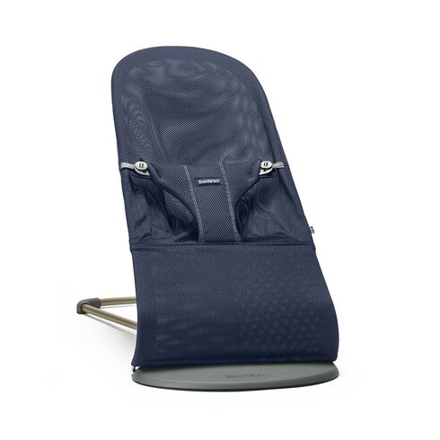 Balansoar BabyBjorn Bliss Navy Blue, Mesh, Culoare: Albastru