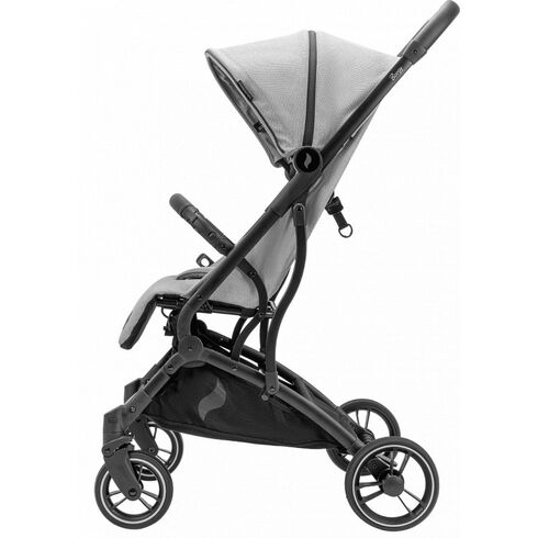 Carucior ultra compact Boogy - troler Cloud Osann, Culoare: Gri deschis,poza 5  - ExclusivMAG.ro Carucior ultra compact Boogy - troler Cloud Osann, Culoare: Gri deschis,poza 5