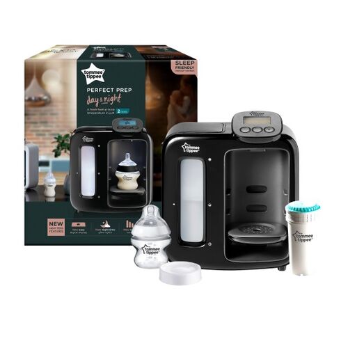 Aparat pentru pregatirea laptelui praf Tommee Tippee Closer to Nature Perfect Prep Machine, cu display