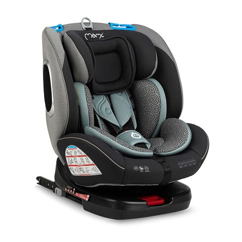 Scaun Auto 0-36 Kg, Rear Facing, 360°, Momi Tordi - Turquoise, Culoare: Turquoise, Grupa: 0-36kg (0 luni - 12 ani)
