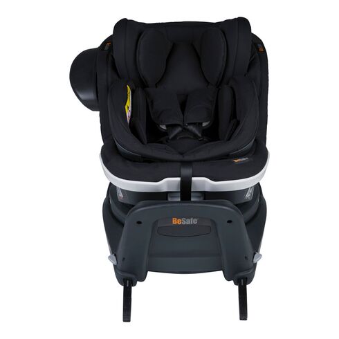 Scaun auto rotativ BeSafe iZi Twist B i-Size (0-4 ani) - Fresh Black Cab, Culoare: Negru, Grupa: 0-18kg (0 luni - 4 ani),poza 3