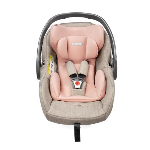 Scaun Auto Peg Perego i-size Primoviaggio SLK, 40 - 87 cm, 0-13 kg, Mon Amour, Bej / Roz, Culoare: Crem, Grupa: 0-13kg (0 luni - 12 luni),poza 2  - ExclusivMAG.ro Scaun Auto Peg Perego i-size Primoviaggio SLK, 40 - 87 cm, 0-13 kg, Mon Amour, Bej / Roz, Culoare: Crem, Grupa: 0-13kg (0 luni - 12 luni),poza 2