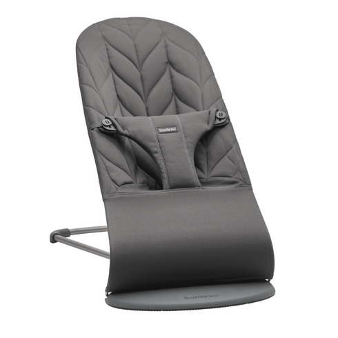 Balansoar BabyBjorn Bliss Anthracite, Bumbac, Culoare: Gri