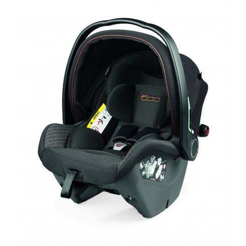 Carucior 3 in 1 Peg Perego Vivace, SLK, 0 - 22 kg, 500, Negru/Gri, Culoare: Gri/Negru,poza 3