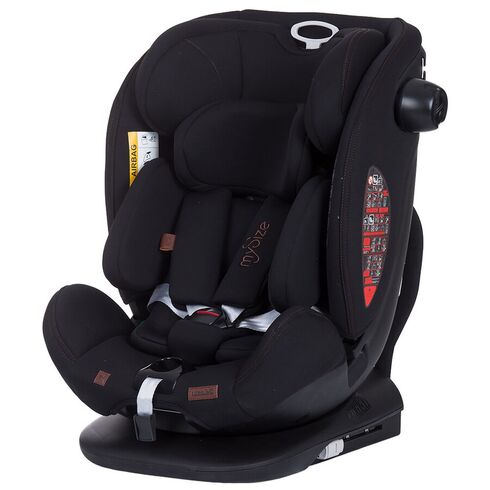 Scaun auto Chipolino My Size 0-36 kg I-Size raven cu sistem Isofix, Culoare: Negru, Grupa: 0-36kg (0 luni - 12 ani)