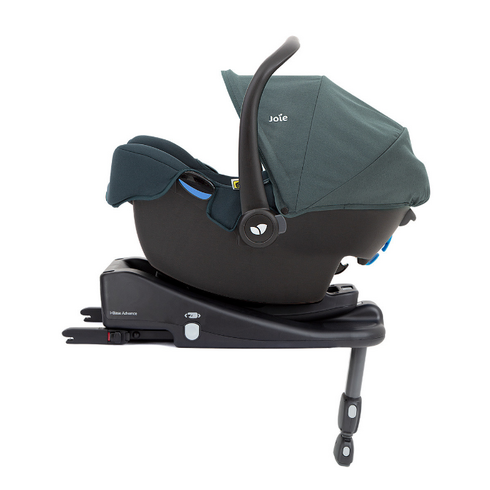 Scoica auto Joie i-Snug cu tetiera reglabila, nastere-75 cm Lagoon - poza 6 - ExclusivMAG.ro
