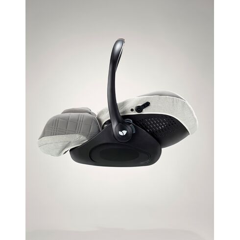 Scoica auto inclinabila i-Size i-Level Recline Oyster, colectia Signature, nastere-85 cm, Culoare: Gri deschis, Grupa: 0-13kg (0 luni - 12 luni) - poza 7 - ExclusivMAG.ro