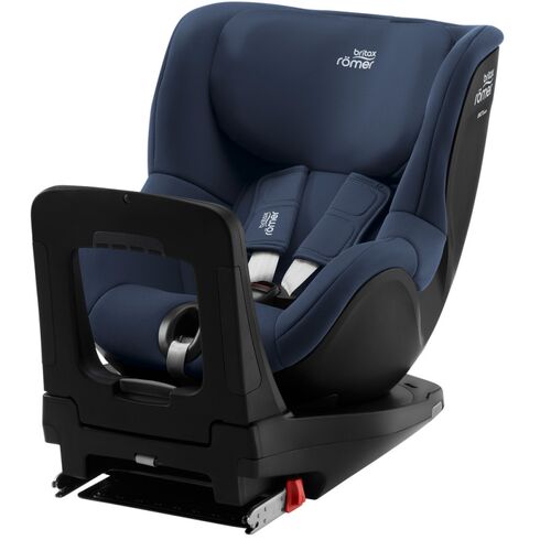 Scaun auto Dualfix I-size Indigo Blue Britax-Romer, Culoare: Albastru, Grupa: 0-18kg (0 luni - 4 ani)