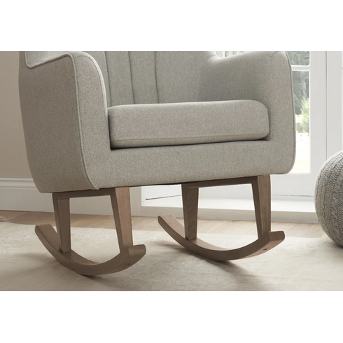 Fotoliu pentru alaptat 2 in 1 Noah - Pebble Tutti Bambini, Culoare: Gri deschis,poza 10