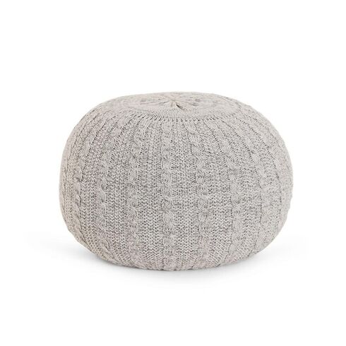 Fotoliu Pouffe Pebble Tutti Bambini, Culoare: Gri