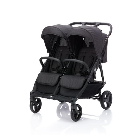 Carucior pentru gemeni Duo complet Black Fillikid  - ExclusivMAG.ro