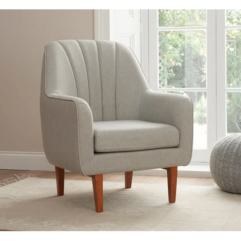 Fotoliu pentru alaptat 2 in 1 Noah - Pebble Tutti Bambini, Culoare: Gri deschis,poza 9