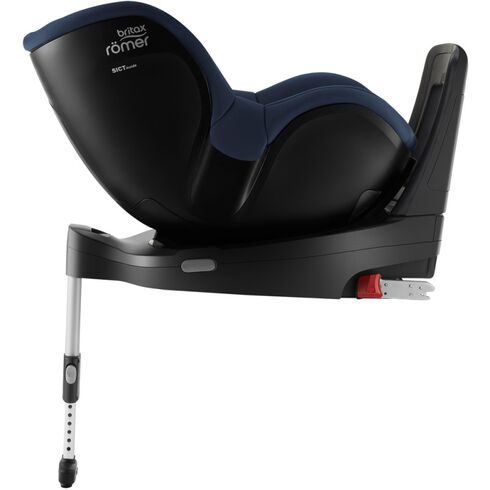Scaun auto Dualfix I-size Indigo Blue Britax-Romer, Culoare: Albastru, Grupa: 0-18kg (0 luni - 4 ani),poza 4