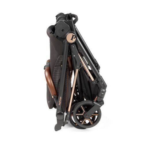 Carucior 3 in 1 Peg Perego Vivace, SLK, 0 - 22 kg, 500, Negru/Gri, Culoare: Gri/Negru,poza 7