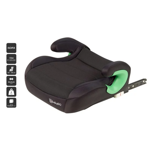 Scaun auto booster BabyGo i-Size Bursa III, 135-150 cm, Black, Culoare: Negru, Grupa: 22-36kg (6 ani - 12 ani),poza 2  - ExclusivMAG.ro Scaun auto booster BabyGo i-Size Bursa III, 135-150 cm, Black, Culoare: Negru, Grupa: 22-36kg (6 ani - 12 ani),poza 2