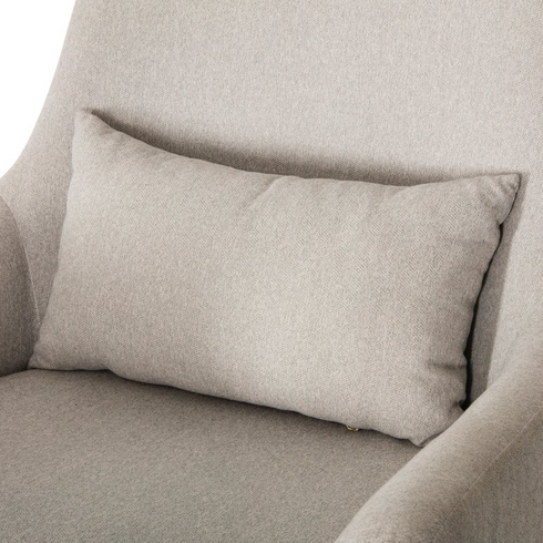 Fotoliu pentru alaptat Oscar - Pebble Grey Tutti Bambini,poza 5