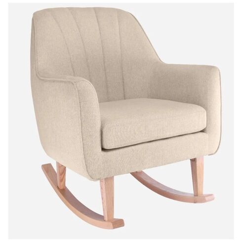 Fotoliu pentru alaptat 2 in 1 Noah - Stone Tutti Bambini, Culoare: Crem
