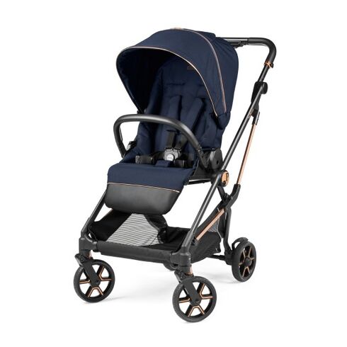 Carucior 3 in 1 Peg Perego Vivace, SLK, Pagoda, 0 - 22 kg, Blue Shine, Culoare: Albastru,poza 5  - ExclusivMAG.ro Carucior 3 in 1 Peg Perego Vivace, SLK, Pagoda, 0 - 22 kg, Blue Shine, Culoare: Albastru,poza 5