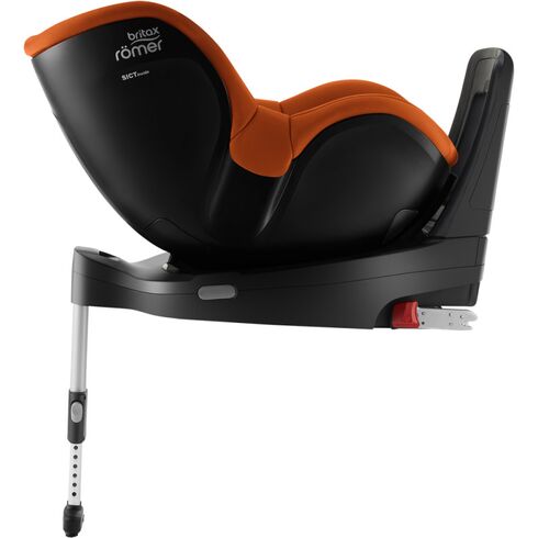 Scaun auto Dualfix M I-size Golden Cognac Britax-Romer, Culoare: Portocaliu, Grupa: 61-105cm (4luni - 4ani),poza 4