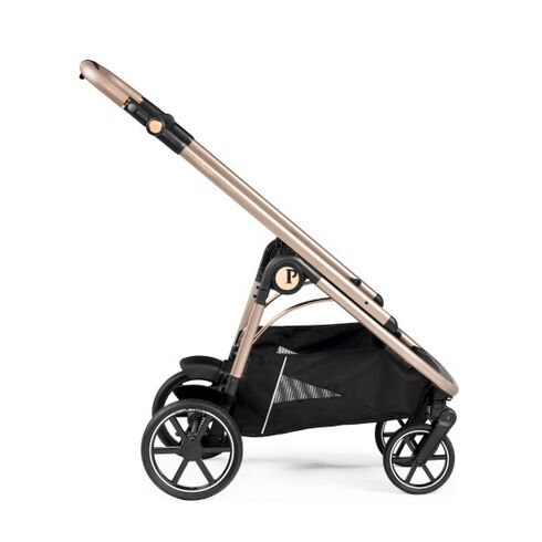 Carucior 3 in 1 Peg Perego Veloce, SLK, 0 - 22 kg, Mon Amour, Bej / Roz, Culoare: Bej,poza 6