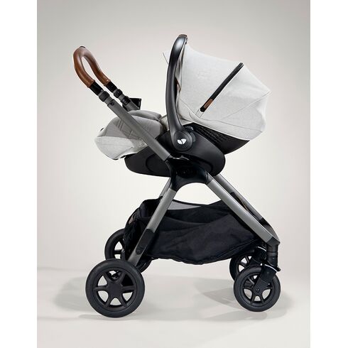 Scoica auto inclinabila i-Size i-Level Recline Oyster, colectia Signature, nastere-85 cm, Culoare: Gri deschis, Grupa: 0-13kg (0 luni - 12 luni) - poza 9 - ExclusivMAG.ro