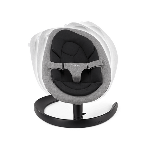 Sezlong Nuna Leaf Grow Ink, Culoare: Gri/Negru,poza 2