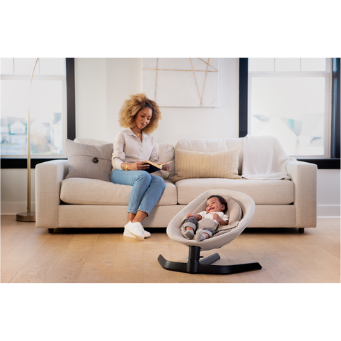 Sezlong Nuna Leaf Thunder, Culoare: Gri,poza 6