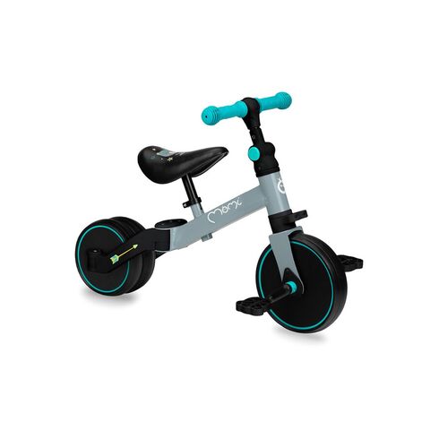 Tricicleta 4in1, Momi Loris, Grey, Culoare: Turcoaz,poza 3