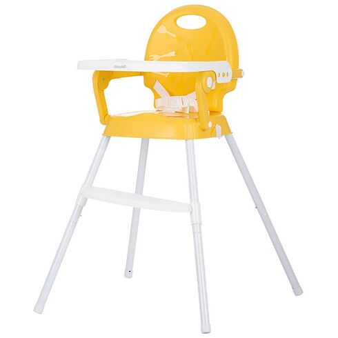 Scaun de masa Chipolino Bonbon 3 in 1 mango, Culoare: Galben,poza 2