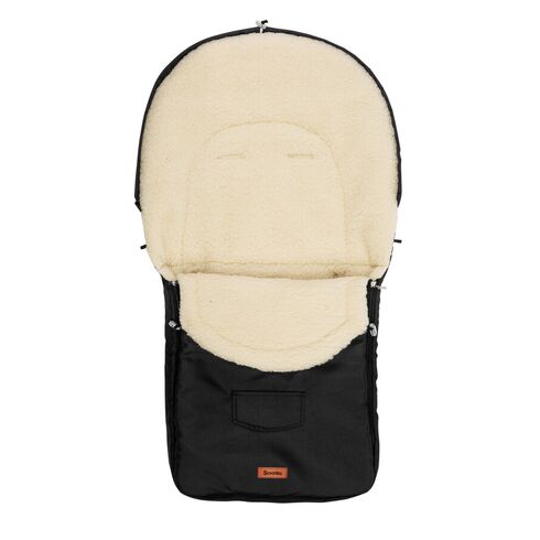 Sac de iarna Sensillo lana Black 95x40 cm, Culoare: Negru