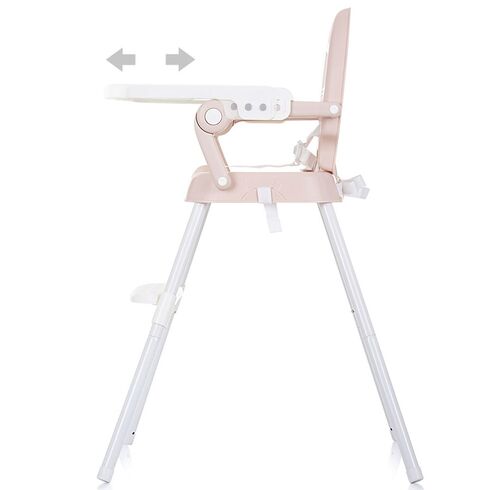 Scaun de masa Chipolino Bonbon 3 in 1 sand, Culoare: Crem,poza 4