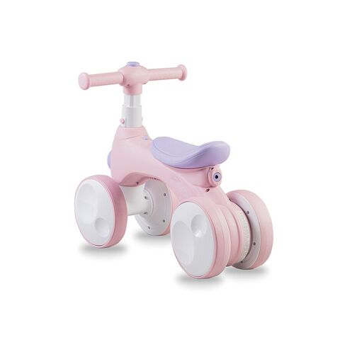 Bicicleta cu lumini, sunet si difuzor de balonase, Momi Tobis - Pink, Culoare: Roz,poza 4
