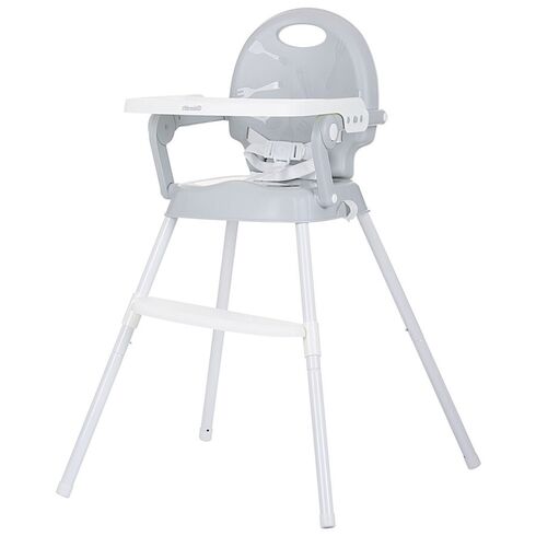 Scaun de masa Chipolino Bonbon 3 in 1 glacier, Culoare: Gri,poza 2