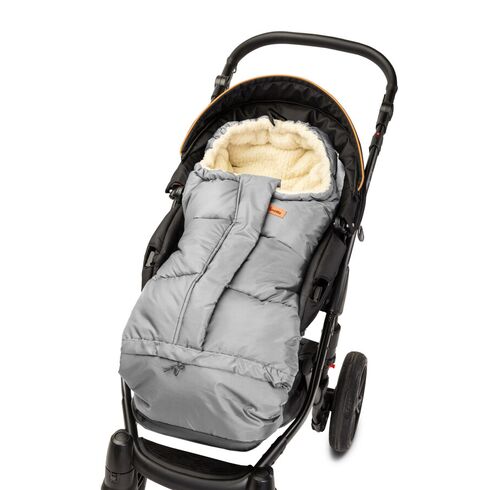 Sac de iarna Sensillo 3 in 1 lana Gri, Culoare: Gri - poza 3 - ExclusivMAG.ro