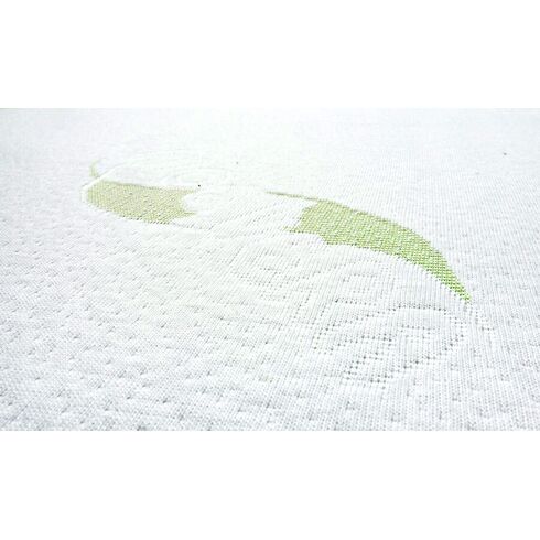 Saltea Sensillo MEMORY TERMO Cocos-Spuma-Cocos cu Aloe Vera 120x60x12 cm,poza 5