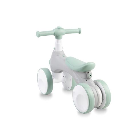 Bicicleta cu lumini, sunet si difuzor de balonase, Momi Tobis - Grey, Culoare: Gri,poza 2