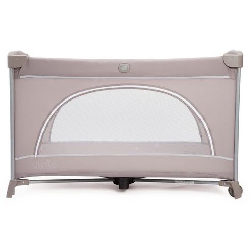 Patut pliant cu 2 niveluri Joie Allura 120 cm- Satellite, Culoare: Roz, Dimensiuni: 120x60,poza 2