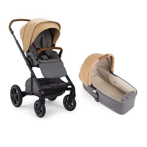 Carucior 2 in 1 Nuna Mixx Next Camel, Culoare: Crem