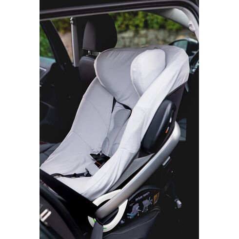 Husă scaun auto copii BeSafe iZi Stretch - Glaciar Grey,poza 2
