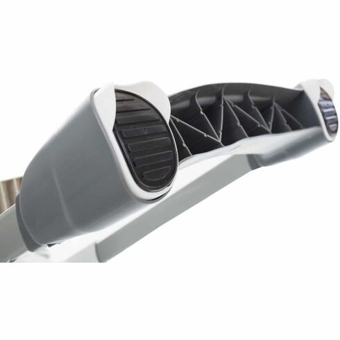 Scaun inalt pentru masa Aron Star Fillikid, Culoare: Alb/Gri,poza 3