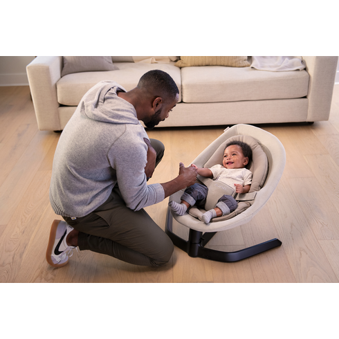 Sezlong Nuna Leaf Thunder, Culoare: Gri,poza 7