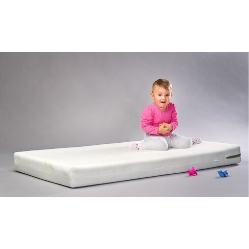 Saltea Sensillo MEMORY TERMO Cocos-Spuma-Cocos cu Aloe Vera 120x60x12 cm,poza 8