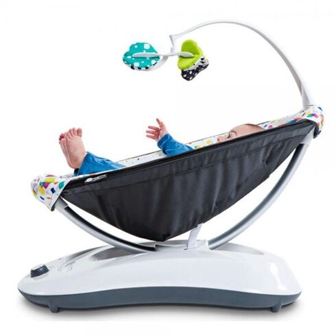 Leagan electric 4Moms RockaRoo Plush Multicolor,poza 2