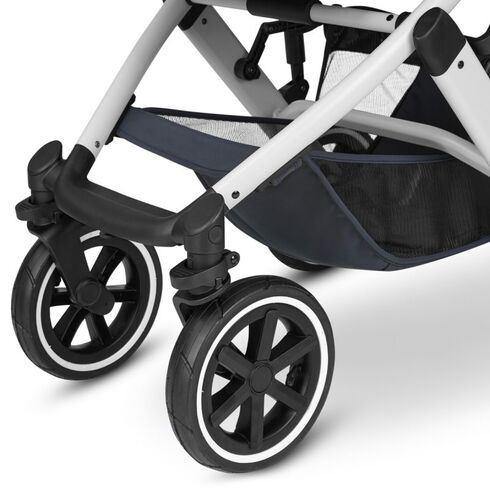 Carucior Salsa 4 AIR SET Lake Abc Design, Culoare: Albastru, Model: 2 in 1 - poza 8 - ExclusivMAG.ro