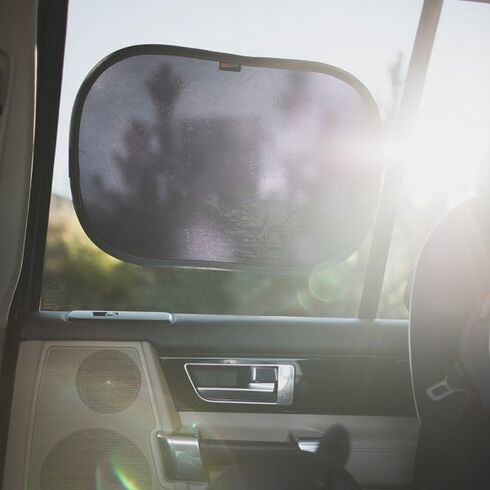 Parasolar auto copii cu prindere electrostatică (set 2 buc) BeSafe,poza 4