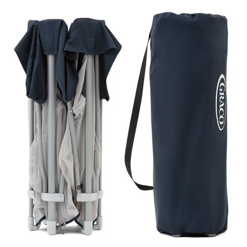 Tarc de joaca Graco EverGo Rubix, Culoare: Albastru, Dimensiuni: 140x70,poza 6