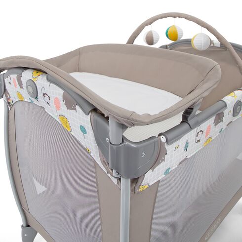 Patut Graco Contour Electra Bear Tales, Culoare: Bej,poza 6