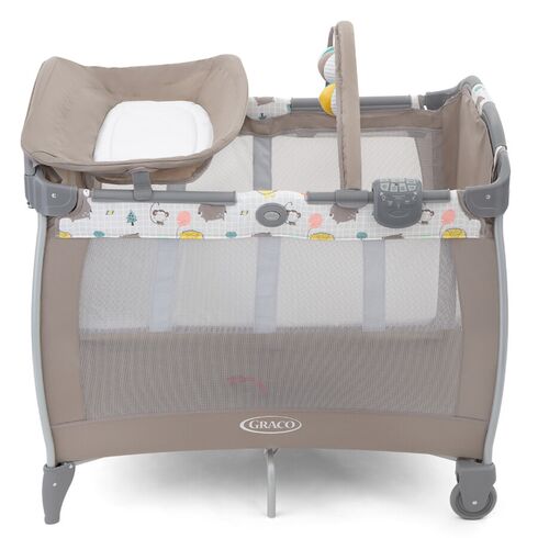 Patut Graco Contour Electra Bear Tales, Culoare: Bej,poza 2