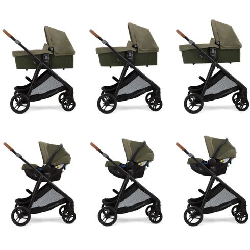 Carucior Graco Near2Me Khaki sistem 3in1, Culoare: Verde,poza 10  - ExclusivMAG.ro Carucior Graco Near2Me Khaki sistem 3in1, Culoare: Verde,poza 10